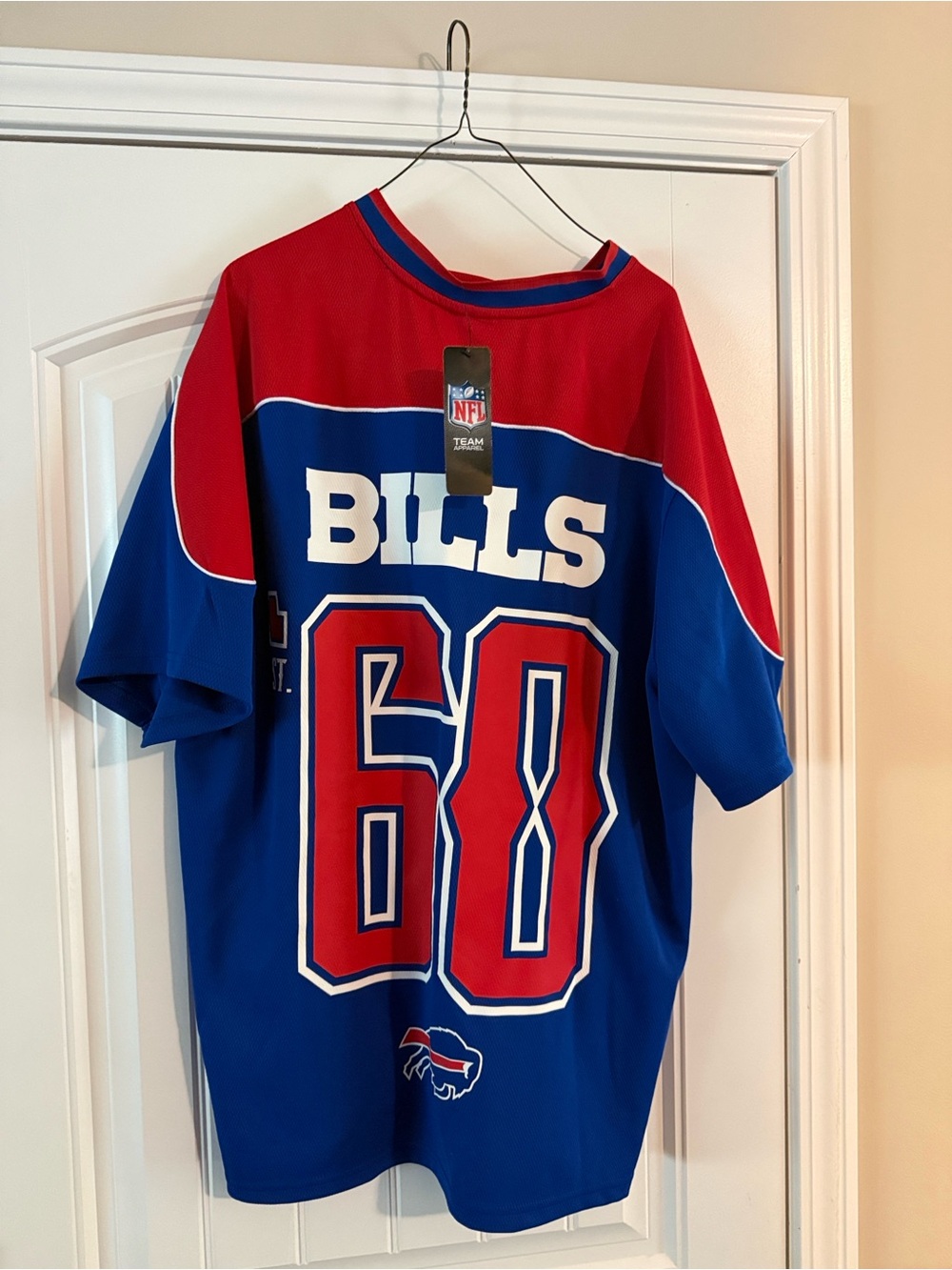 NFL Bills Kids Blue and Red #60 Jersey